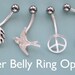 Cupcake Belly Button Ring