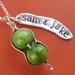 Customizable Peapod Necklace
