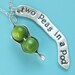 Two Peas in a Pod Charm Necklace