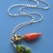 Peas and Carrots Necklace