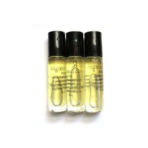 CIJ SPECIAL 3 Perfume Oils - Bridal party Bridesmaid Gifts - Fresh Laundry - soap