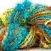 HandSpun Art Yarn merino wool Summer's End 74 yards