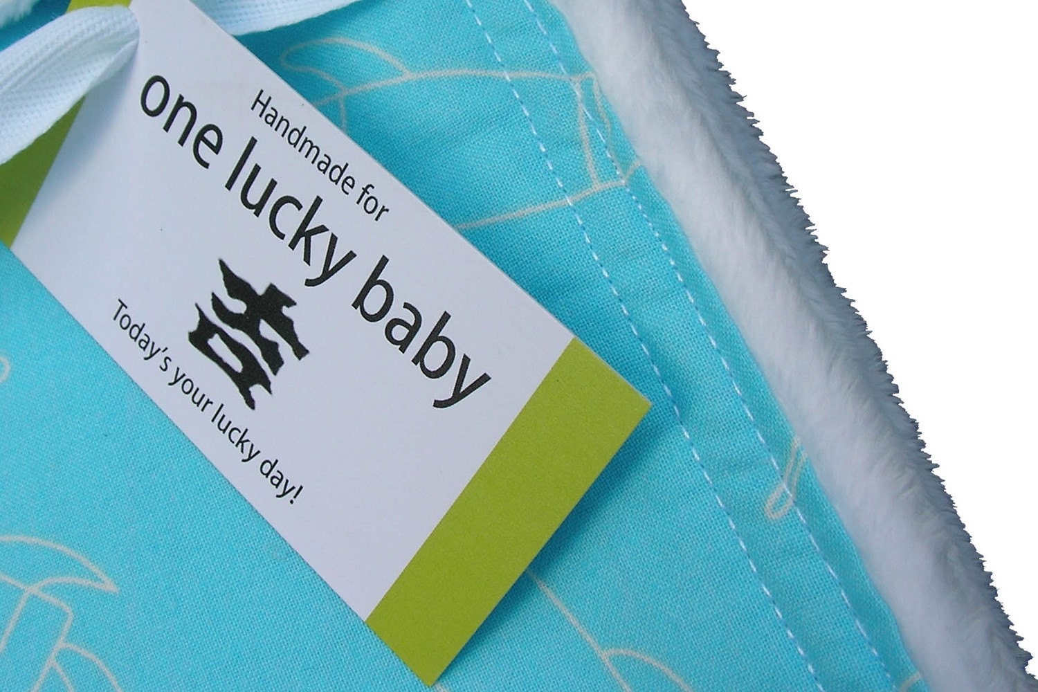 ROCKETS IN FLIGHT Blue Minky Toddler Blanket