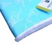 ROCKETS IN FLIGHT Blue Minky Toddler Blanket