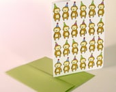 party note card (blank inside)