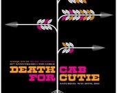 Rock poster - Death Cab For Cutie - limited edition hand silkscreen printed gig poster