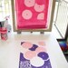 Rock gig poster - Sleepy Sun - hand screenprinted, limited edition silksccreen