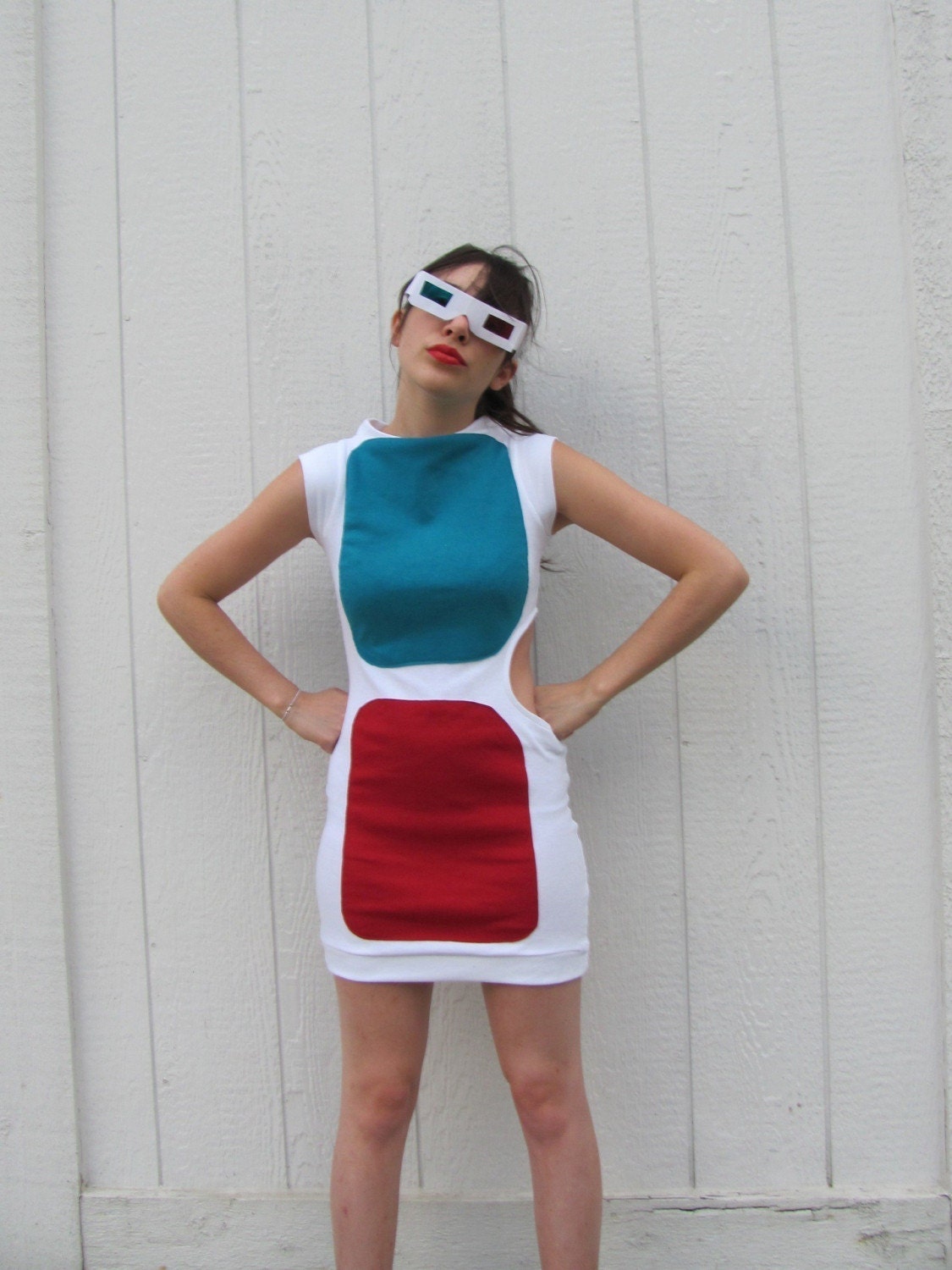 3-D Glasses Dress RESERVED FOR MVIGILAN