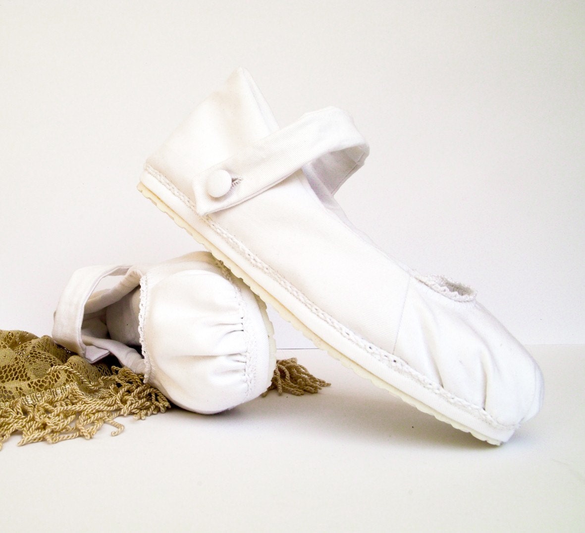 Homemade Mary Jane Shoes- bridal edition