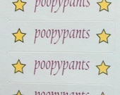 80 stickers. You're a star, poopypants.