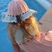 Juliet Dress - Crochet Pattern Sundress and Sunhat, Sizes 6 mos - girls size 10