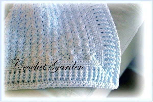 Afghan Of The Sandman Crochet Pattern- Perfect for baby boys