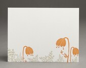 Pod Bloom Letterpress Note Set
