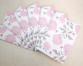 Peony Bees Note Set