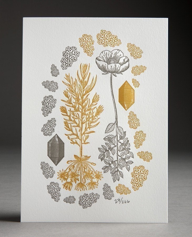 Amidst Routes Letterpress Print - Limited Edition