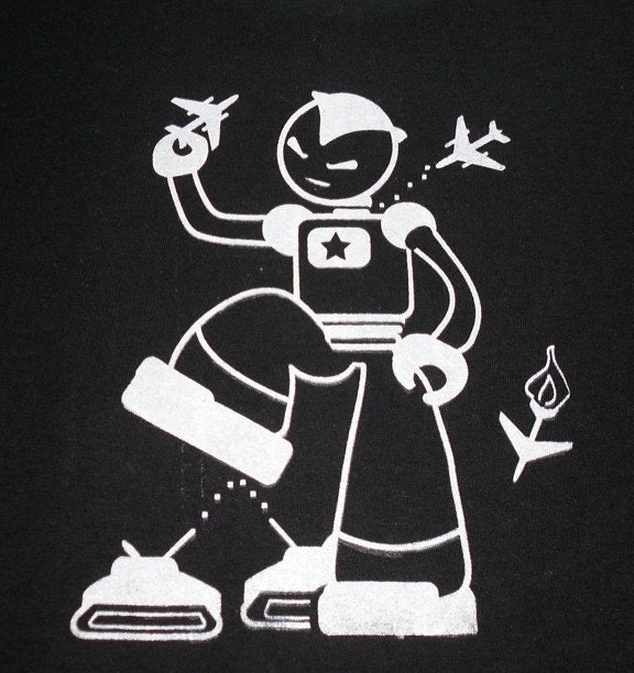 Angry Robot adult t-shirt