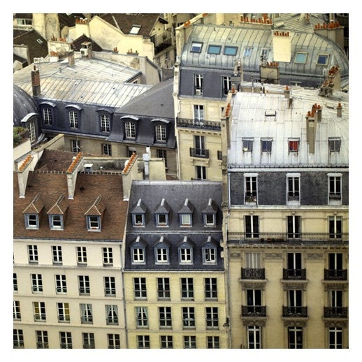 Paris Rooftop 2- Original Signed Fine Art Photograph
