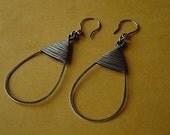 TUTORIAL Tear Drop Wire Wrapped Earrings