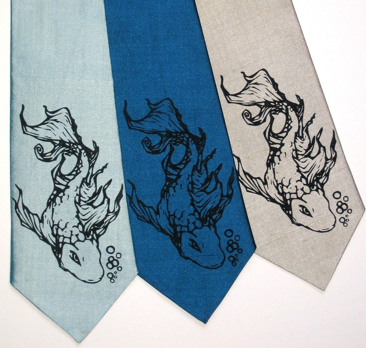 Koi Silk Tie