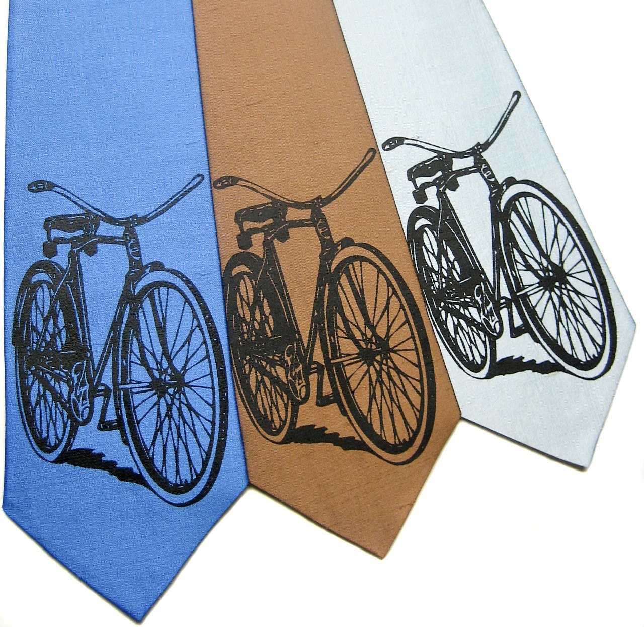 Bicycle Silk Tie