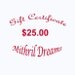 Gift Certificate for Mithril Dreams Store