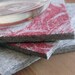 Anatomical Heart coasters - broken heart diagram coaster set