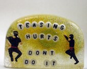 Teasing Hurts - Don't Do It - Shower Art with Ninjas