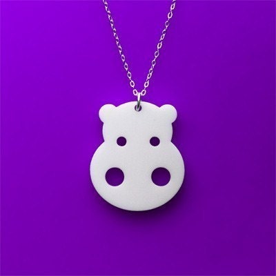 Hippo Necklace