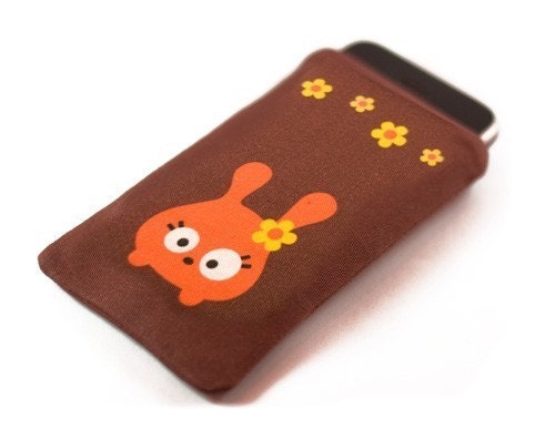Tumsy the bunny iphone pouch - bag