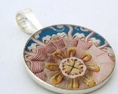 SALE 50% OFF Photo necklace, Fanciful Extra Large