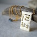 Deer Necklace, vintage carved bone pendant, vintage gold plated chain, nature-inspired jewelry, eco fashion, woodland fashion