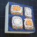 CALIFORNIA ROLLS 2 - small sushi oil painting