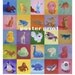 25 TOYS  colorful archival poster print of 25 oil paintings