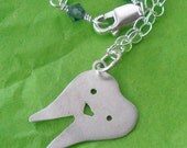 Smiling Tooth Sterling Silver Necklace