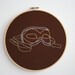 Hand Embroidery Hoop - Masquerade - CLEARANCE