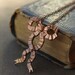 Ruffled Bow Necklace