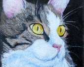 Custom portrait from your photos 3.5" x 5", includes mat to fit into standard 5" x 7" desktop frame