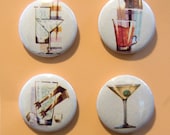 Barware Cocktail Button Set of 4