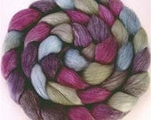 Handpainted Merino/Tencel Roving - 4 oz. EMILY - Spinning Fiber