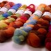 SAMPLE BOX SURPRISE Hand Painted Merino Wool Rovings