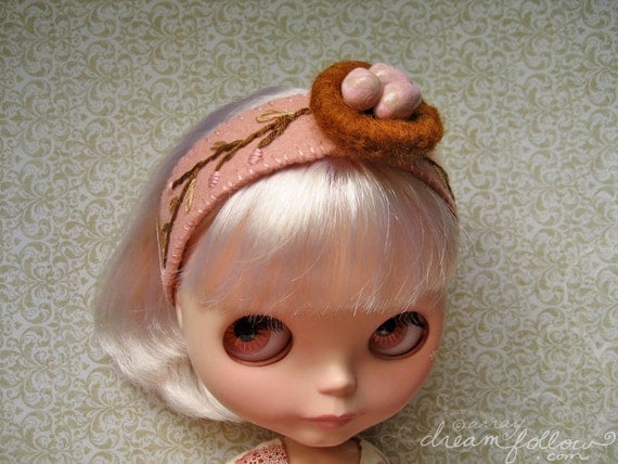 Pink Nest Blythe headband