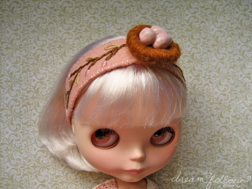 Pink Nest Blythe headband