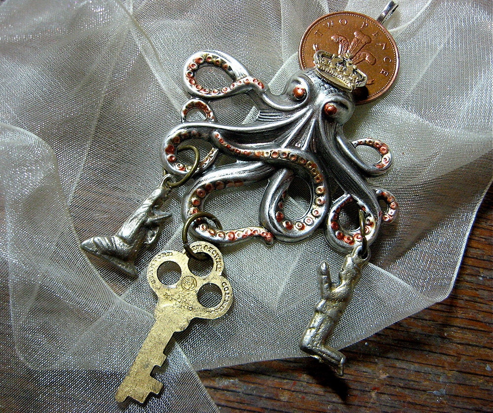 Really It Will be Easier on All of Us if You Just Obey Her Steampunk Pendant