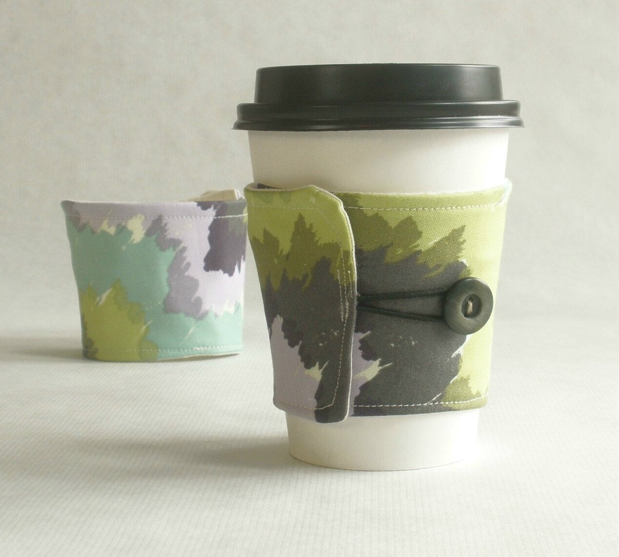 Cup Sleeve Coffee Cozy Watercolors