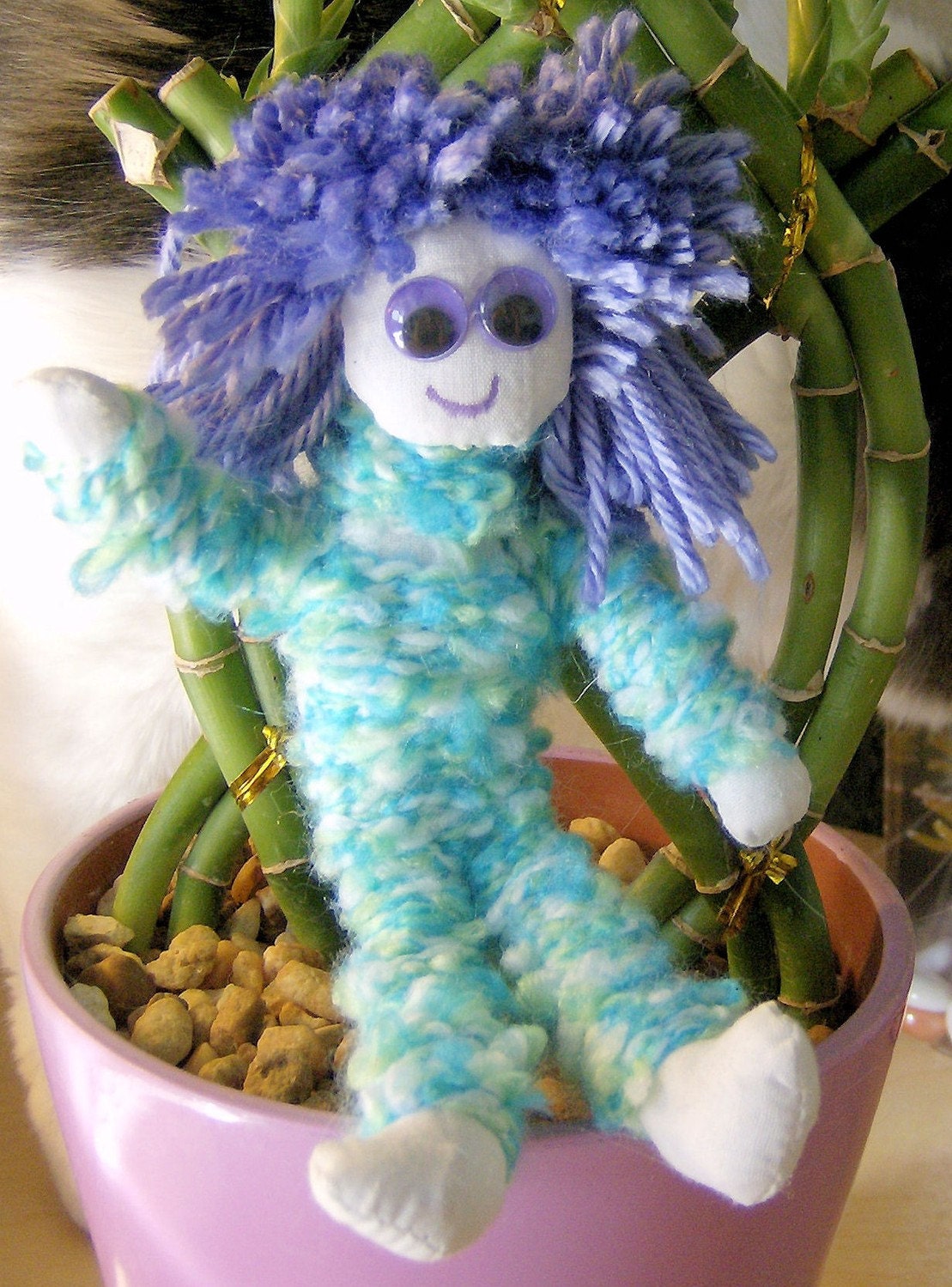 Spunky Punky Yarnie - Super Soft Cuddly Doll