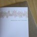 Wedding Day Wishes - Handmade Greeting Card