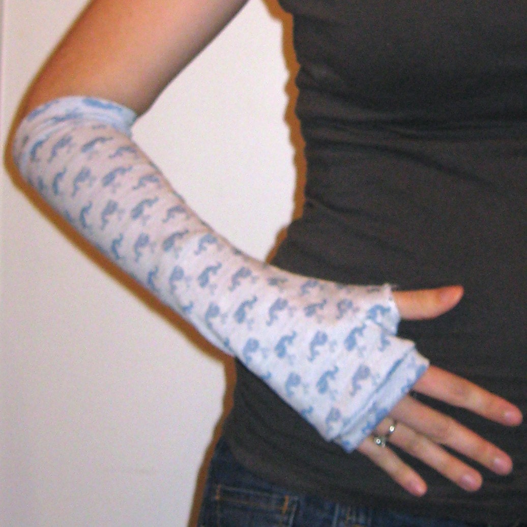 Blue Whales Arm Warmers