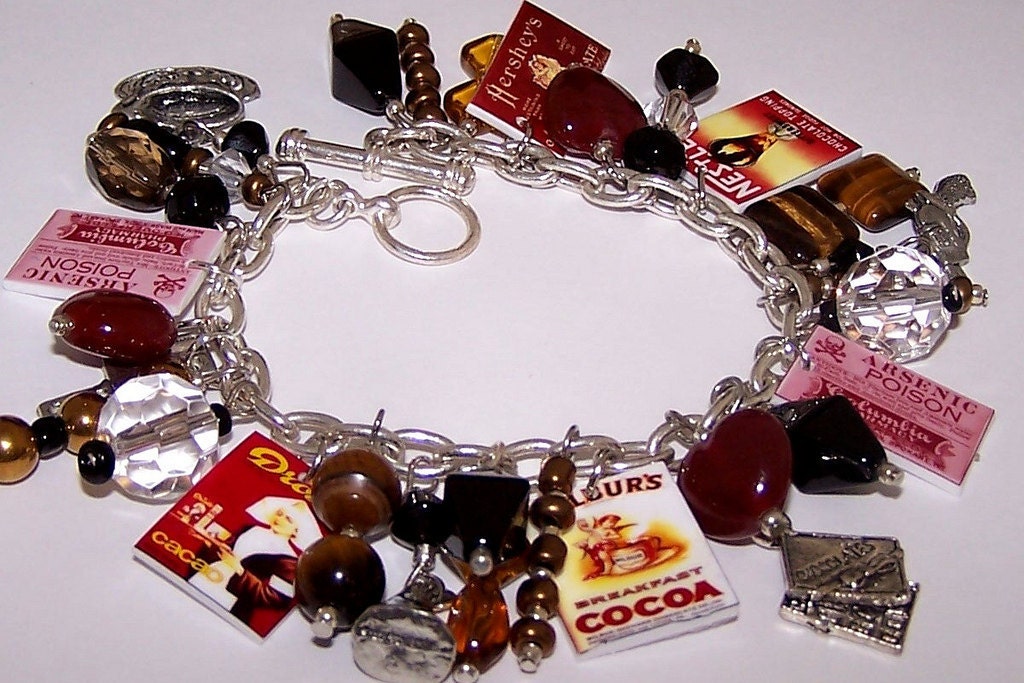 DYING for CHOCOLATE Mystery Charm Bracelet