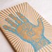 Hand Moleskine . Large . Plain