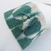 Dissections in Green and Silver Peyote Cuff (2460)